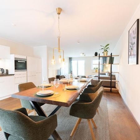 -Zentrale Wohnung-Balkon-Desingerkueche- Bielefeld Dış mekan fotoğraf